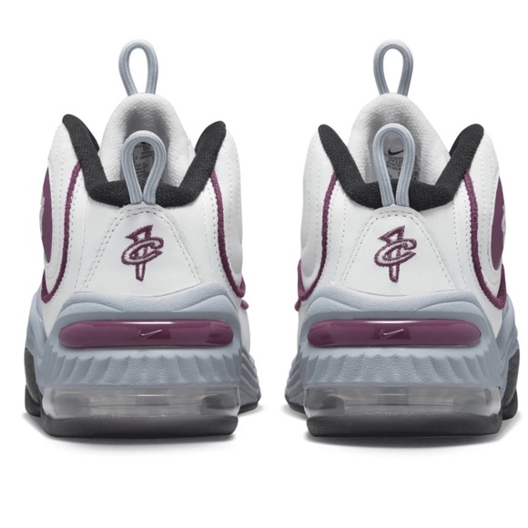 New - Nike Women’s Air Penny 2 “Rosewood” - White and Rosewood  -size 8 Not worn - Picture 4 of 8